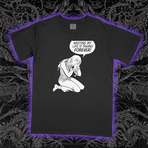 Wasting My Life Is Taking Forever - Heavy Tee