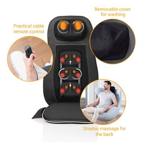 Mcn Shiatsu Massage Seat Cover Medisana®