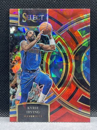 2023 24 Panini Select Kyrie Irving Premier Level Red Ice Card 180