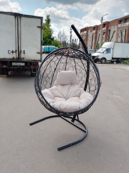 подушка на качели кокон бежевей цвет - купить с доставкой по выгодным ...