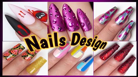 Nail Art Designs 2023 Spring Nail Art 20nails Youtube