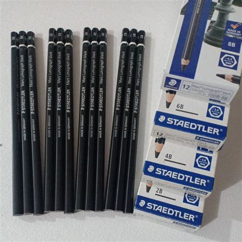 Jual Pensil Sketsa Satuan B B Staedtler Premium Staedtler B B