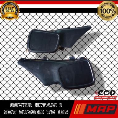 Cover Side Dek Samping Suzuki Ts Ts Hitam Lazada Indonesia