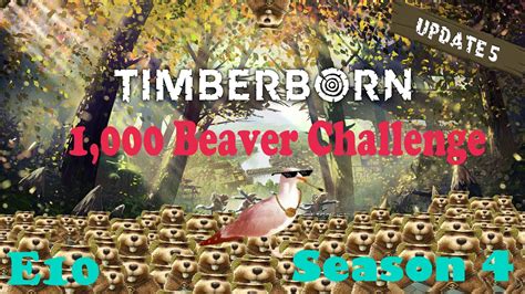 1 000 Beaver Challenge Building Gravity Batteries Timberborn