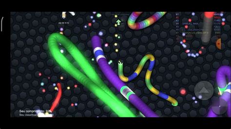 Jogando Slither Io YouTube