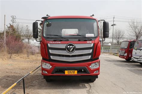 【图】福田 欧航r系 220马力 6 8米栏板载货车 国六 轴距4800 Bj1186vkpfk 1m 实拍图片 1621898 卡车之家