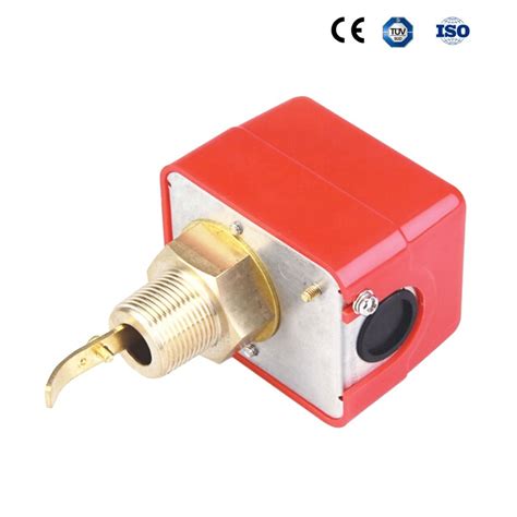 220VAC High Quality Brass Red Cover Water Paddle Hfs 25 Series Flow