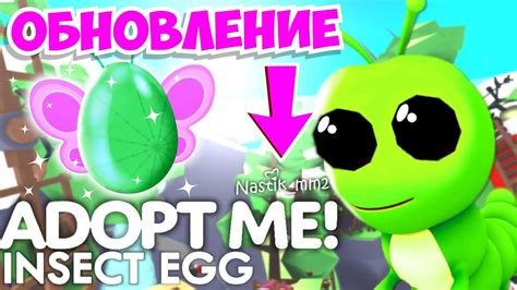 Новое ЯЙЦО В Адопт Ми🥚 СЛЕДУЮЩИЕ Яйцо НАСЕКОМЫХ🐛НОВЫЕ ОБНОВЛЕНИЕ