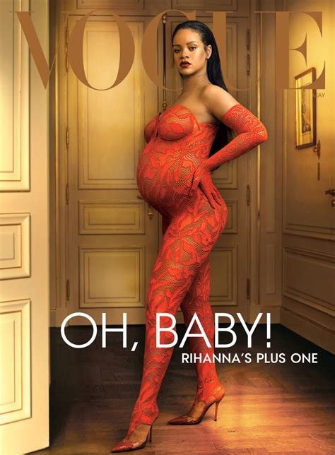 Of Course Rihanna And Her Instantly Iconic Maternity Style Got A Vogue