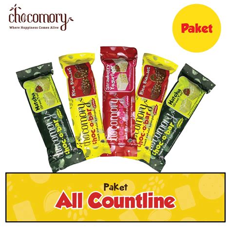 Jual Chocomory Bundle Paket All Countline 5 Varian Mini Chocobar