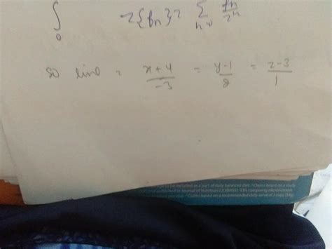 25 Find The Equation Of Line Through 4 1 3 And Parallel To The