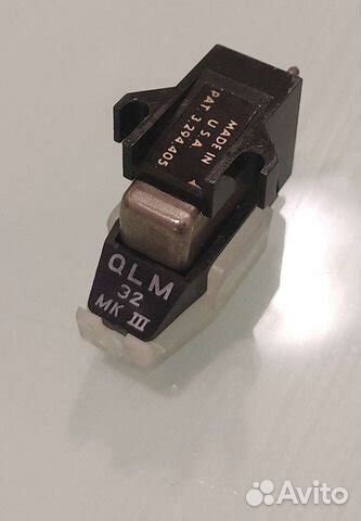 Картридж ADC QLM 32 mk lll для винила купить в Москве | Электроника | Авито
