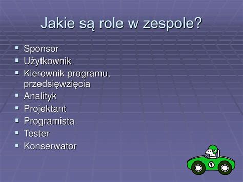 Ppt Role W Zespole Programistycznym Powerpoint Presentation Free