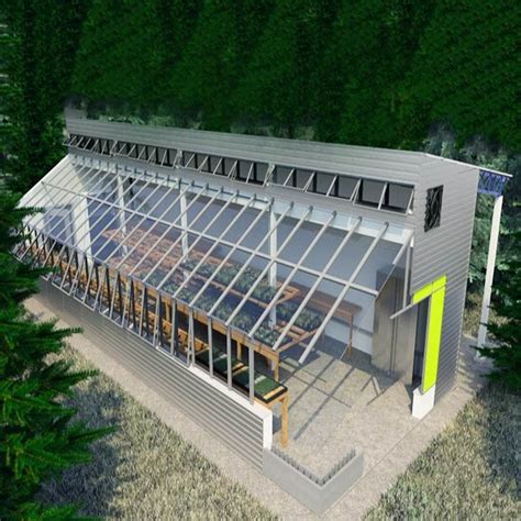 Frameless Panel Indoor Farming Dynamic Photovoltaic Greenhouse