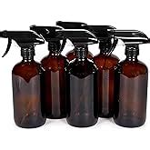 Amazon Vivaplex Amber Oz Glass Bottles With Black Fine Mist