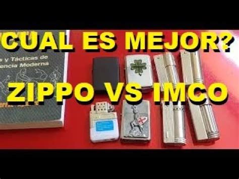 Zippo Vs Imco Cual Es El Mejor Encendedor Youtube