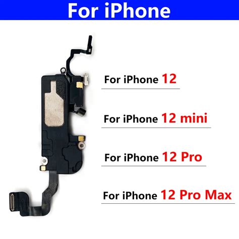 Auricular Frontal Flex Para Iphone Pro Max Iphone Mini Sensor De