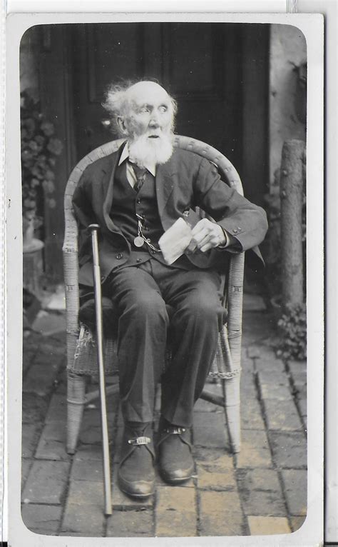 Vintage Photo Postcard Featuring Very Interesting Old Man Etsy