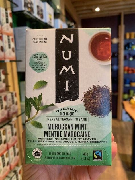 Numi Moroccan Mint Tea Bags Cupper S Coffee Tea