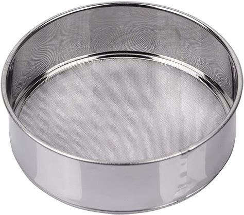 Amazon AMPSEVEN Flour Sifter For Baking 60 Mesh Stainless Steel