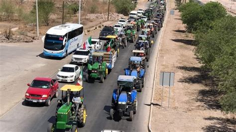 Productores Agr Colas De Sonora Se Suman A Manifestaci N En Estados