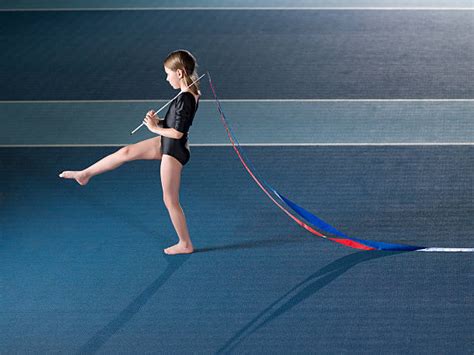 Best Ribbon Routine Rhythmic Gymnastics Stock Photos, Pictures & Royalty-Free Images - iStock