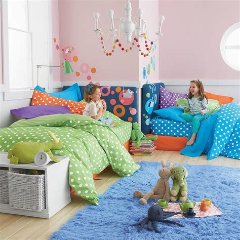 Company Cotton Percale Bedding, Brights Dot - Contemporary - Kids ...