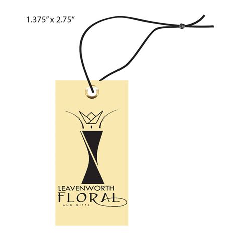 Custom Florist Shop Hang Tags | St. Louis Tag