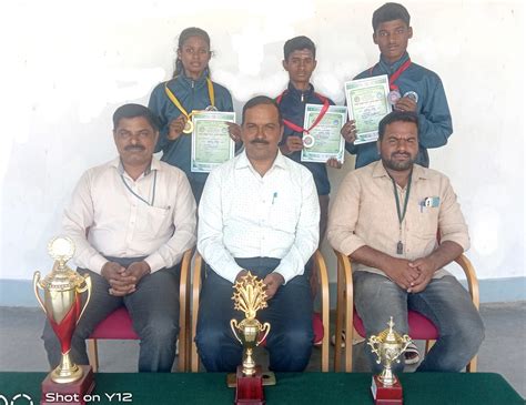 Selected For State Level Athletics Meet Jss Mahavidyapeetha