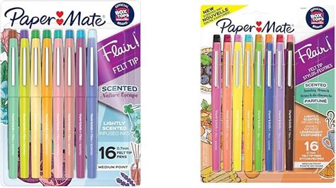 Amazon Paper Mate Flair Scented Felt Tip Pens Assorted Nature