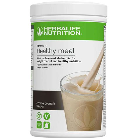 Herbalife Formula Nutritional Shake Mix Cookies Crunch G Buy