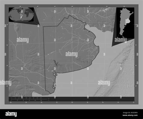 Buenos Aires Provincia Argentina Mapa De Elevaci N En Dos Niveles Con