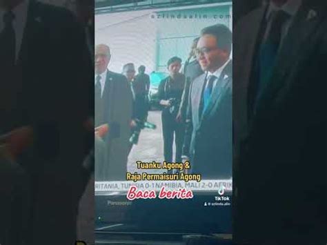 Comel Sangat Tuanku Agong Dan Raja Permaisuri Agong Baca Berita Di