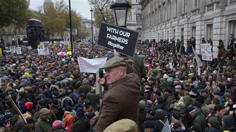 Thousands Of British Farmers Protest Against Tax On Inheritance World