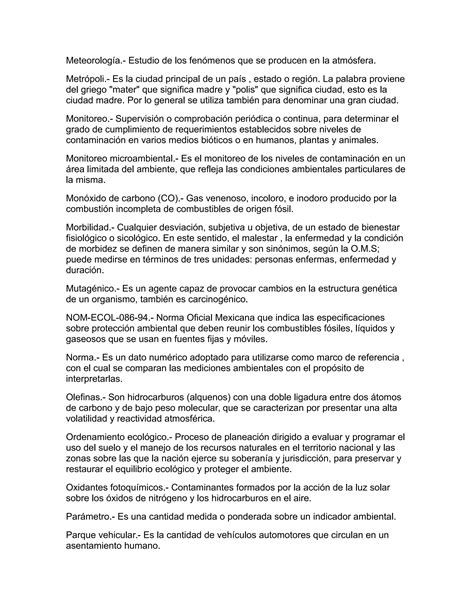 Glosario Ecologia Y Cambio Climatico PDF