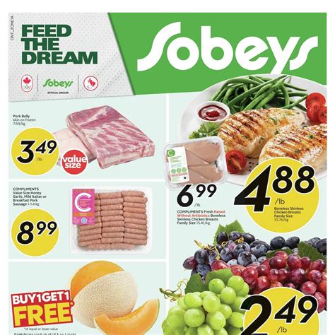 Sobeys Weekly Flyer Weekly Savings On Jul Redflagdeals