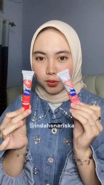 Cobain Lipstik Peel Off Bagus Juga Ternyata Hasilnya 🫶🏻 Unboxing