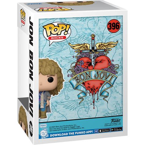 Bon Jovi 1980's Jon Bon Jovi Funko Pop! Vinyl Figure #396