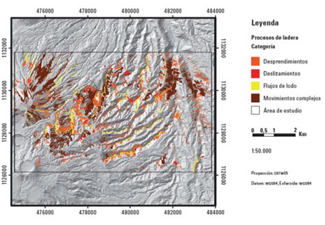 Procesos de ladera cosísmicos del terremoto de Cinchona Costa Rica