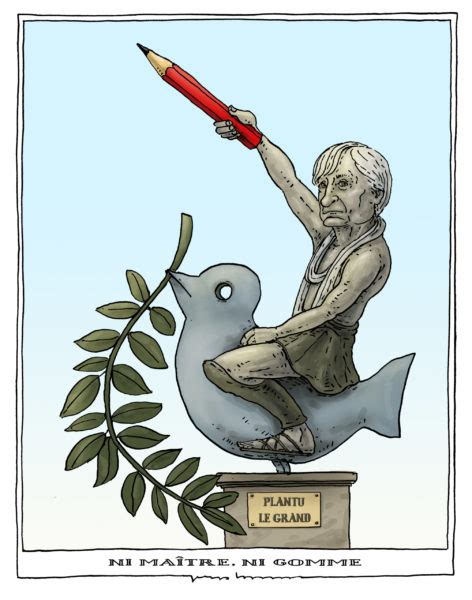 Bravo Plantu Tribute By Cartooning For Peace Cartoonists Cartooning