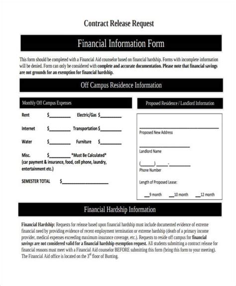 FREE 7+ Sample Financial Contract Forms in PDF | MS Word