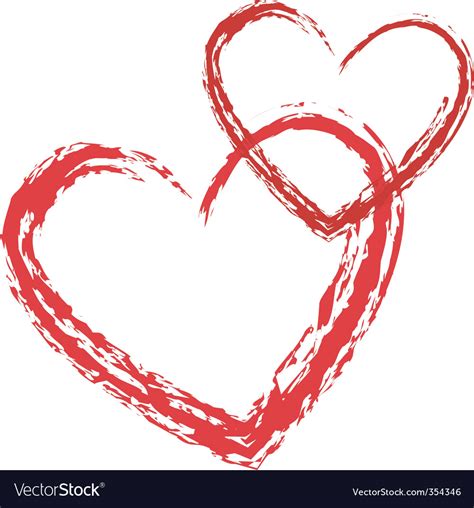 Love heart Royalty Free Vector Image - VectorStock