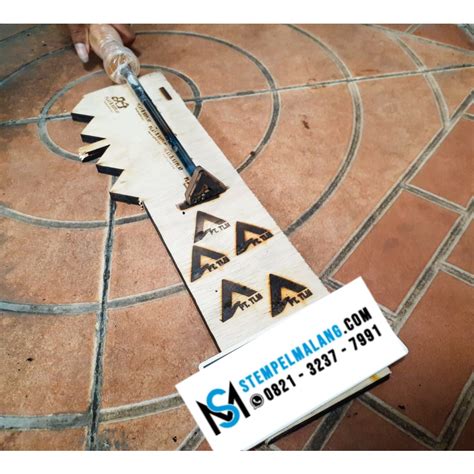 Jual Jual Hot Stamp Manual Media Triplek Kayu Stempel Bakar Plat Kuningan Shopee Indonesia