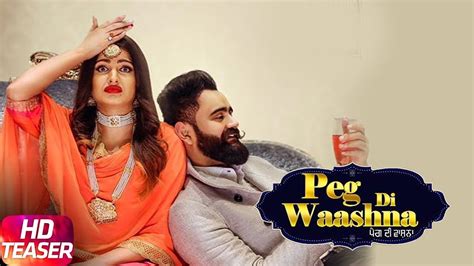 Peg Di Waashna Teaser Amrit Maan Ft Dj Flow Himanshi Khurana