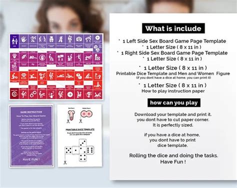 Afdrukbare Ondeugende Sex Spel Erotisch Bordspel Stout Spel Voor Koppels Bol