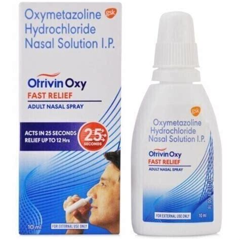 3x Otrivine Adult Decongestant Nasal Spray 10ml Pack 3 Free Shipping