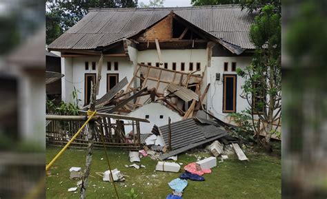 Rumah Rusak Akibat Gempa Di Pandeglang Bertambah Jadi 2 724 Unit