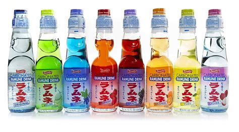 Ramune Shirakiku Japanese Soda 6 76 Oz Marble Soft Drink All Flavor