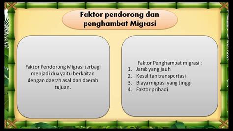 Pengaruh Ketergantungan Antarruang Terhadap Migrasi Penduduk YouTube