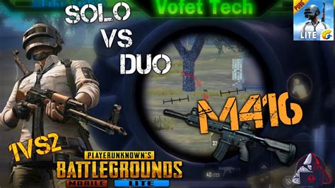 Solo Vs Duo Pubg Mobile Lite Pubg Lite Gameplay Solo Vs Duo Full